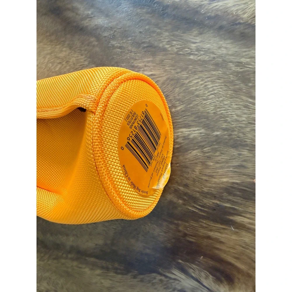 Veuve Clicquot Orange Insulated Champagne Bottle Carrier Thermal Sleeve Bag
